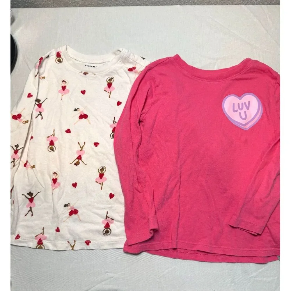 Girld Old Navy Long-Sleeve Tops Lot of 2- size 5T